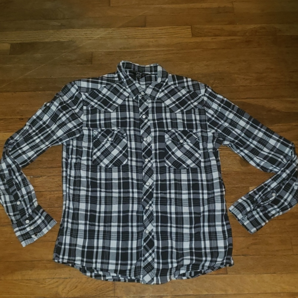 Salt Valley Long sleeve snap western.